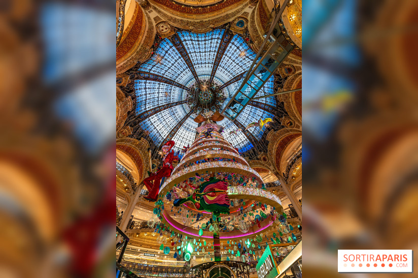 Les Derniers Sapins De No L Des Galeries Lafayette De