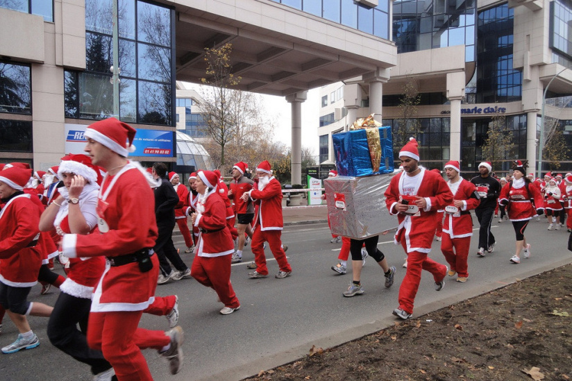 Corrida de Noël 2024 à Issy les Moulineaux le rendez vous pour la