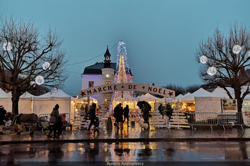 Le Marché de Noël 2023 d Auvers sur Oise 95 artisanat balades en