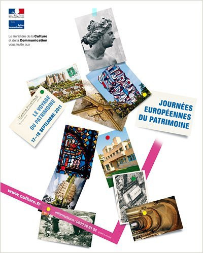 Journées Européennes du Patrimoine 2011, Affiche