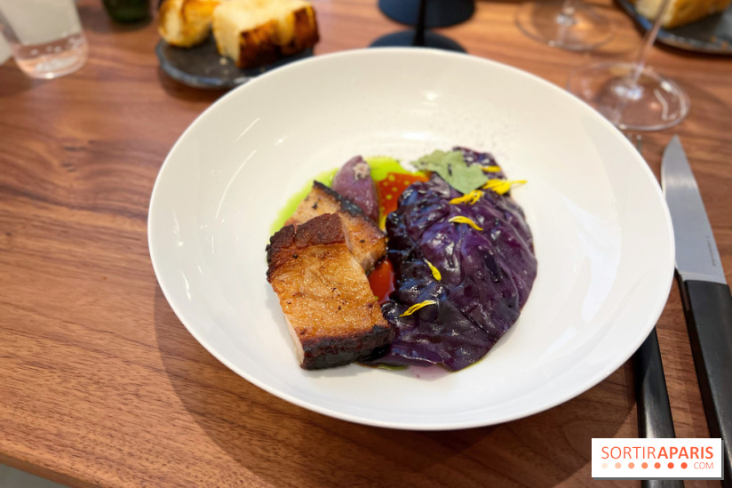 Restaurant La Condesa - Porc chou rouge