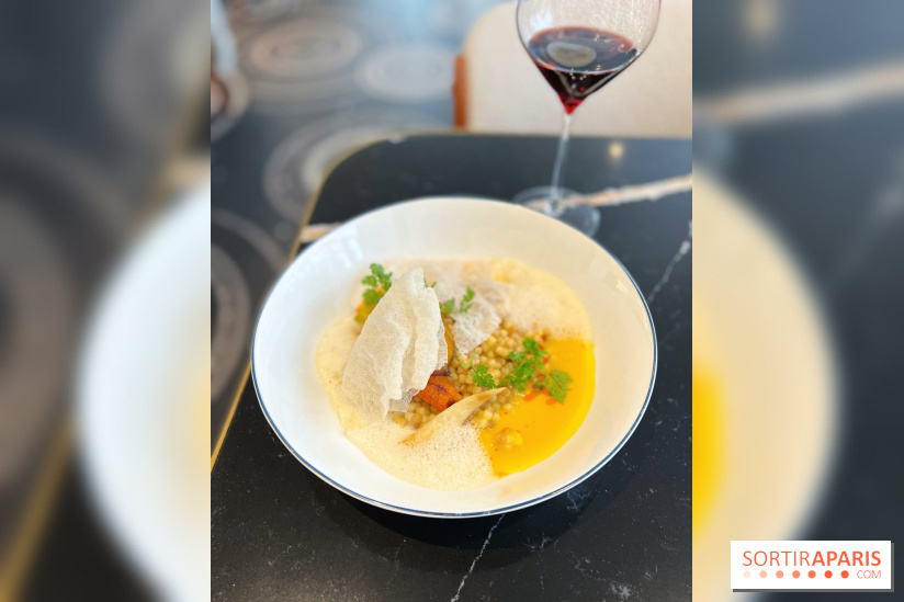 Restaurant Les Parisiens - Risotto fregola Sarda