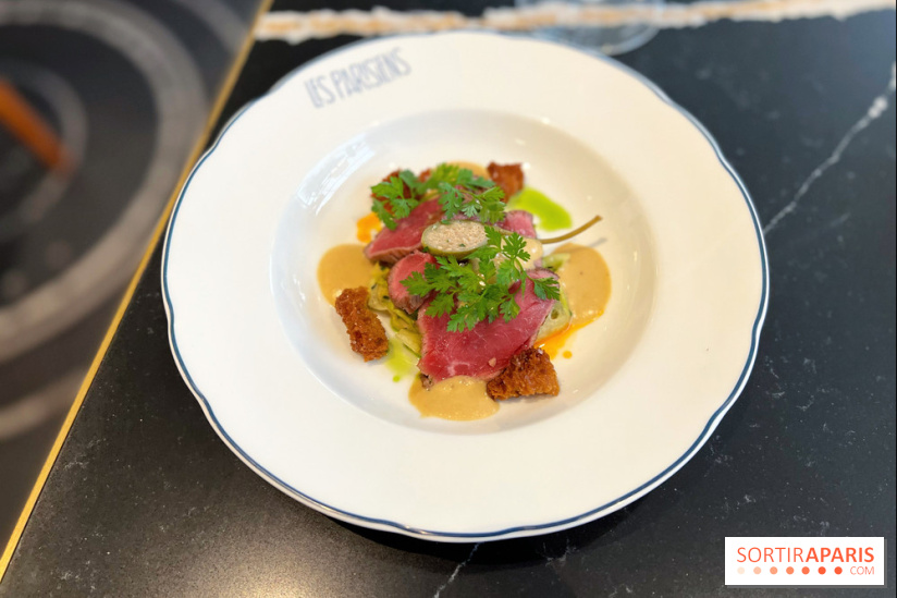 Restaurant Les Parisiens - Tataki veau