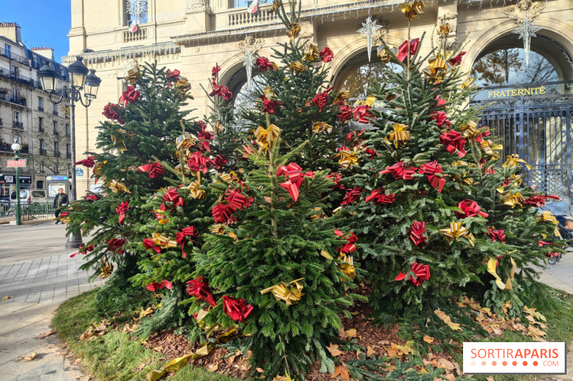 Noël Paris visuels - cadeau - sapin - Marché de Noël - cadeau de Noël - décoration - Mairie 11e