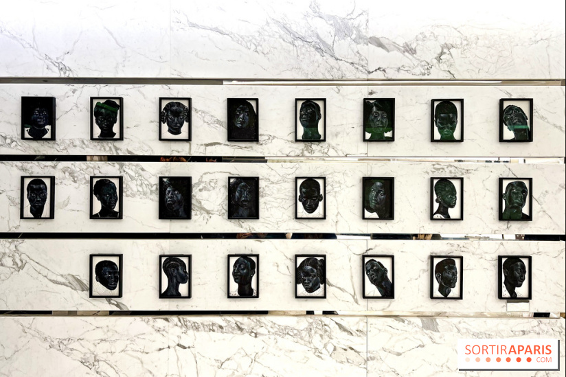 Exposition Elladj Lincy Deloumeaux chez Saint Laurent Rive Droite