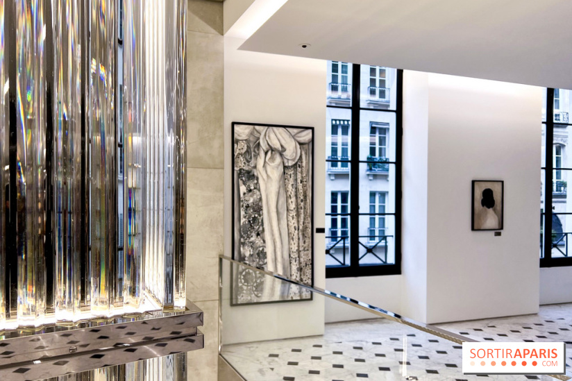 Exposition Elladj Lincy Deloumeaux chez Saint Laurent Rive Droite