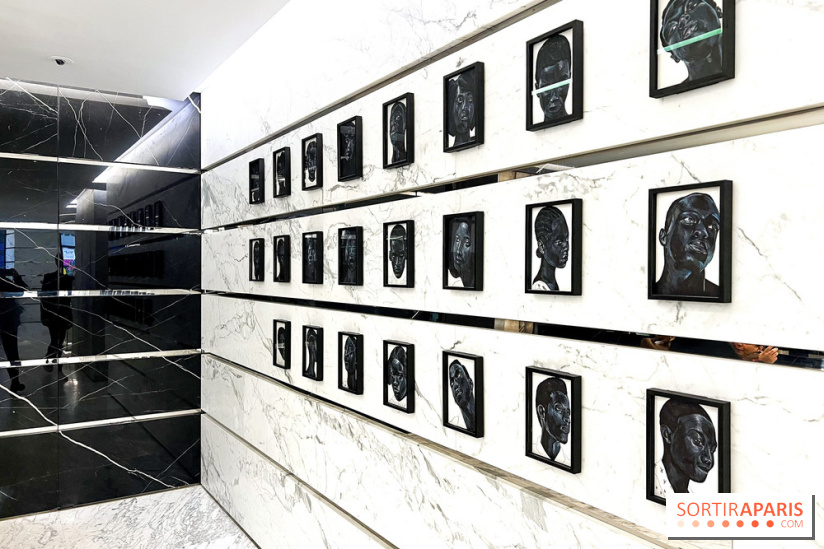 Exposition Elladj Lincy Deloumeaux chez Saint Laurent Rive Droite