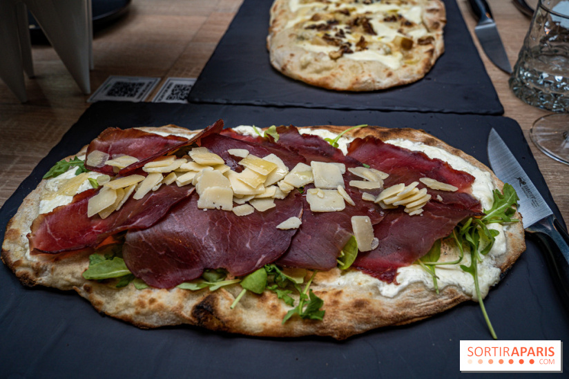 La Vela, le restaurant italien - méditerranéen de Boulogne - pinsa esquilino -