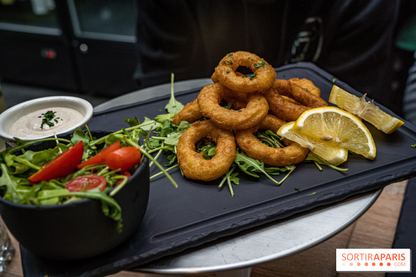 La Vela, le restaurant italien - méditerranéen de Boulogne - calamar frit