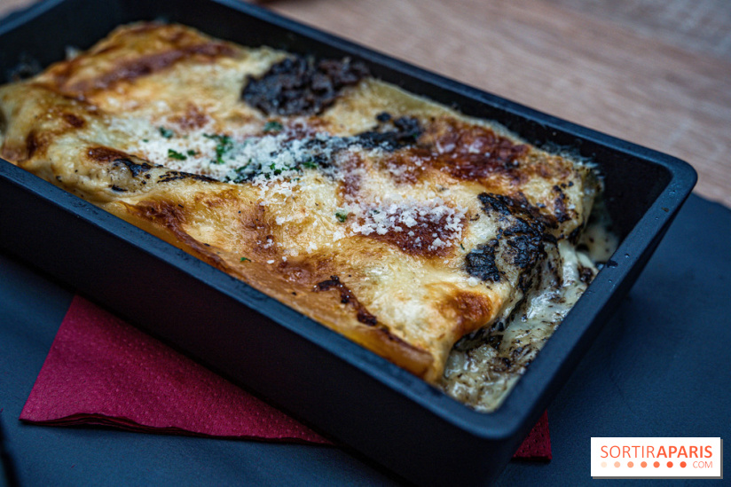 La Vela, le restaurant italien - méditerranéen de Boulogne - lasagne fade truffe