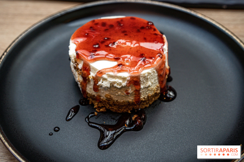 La Vela, le restaurant italien - méditerranéen de Boulogne - cheesecake fruits rouges