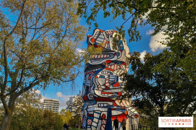 Issy - parc de l'île Saint Germain et Tour aux figures 