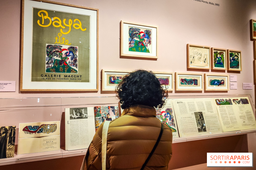 Baya, femmes en leur jardin, the poetic exhibition at the Arab World Institute our pictures