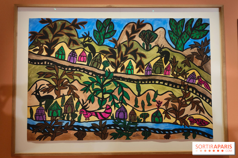 Baya, femmes en leur jardin, l'exposition poétique à l'Institut du monde arabe - nos photos