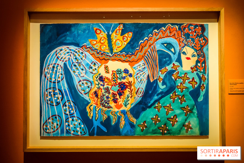 Baya, femmes en leur jardin, l'exposition poétique à l'Institut du monde arabe nos photos