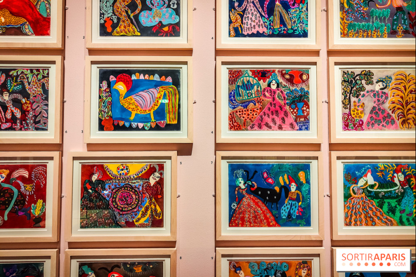 Baya, femmes en leur jardin, l'exposition poétique à l'Institut du monde arabe - nos photos