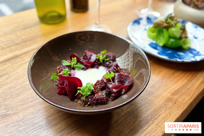 Restaurant Nellu - Betteraves rôties fumées au foin