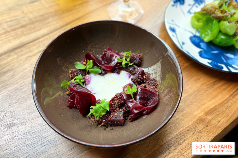 Restaurant Nellu - Betteraves rôties fumées au foin