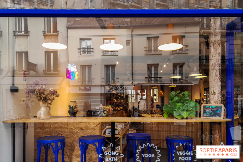 At Aûm, studio de yoga et espace de coworking dans le 20e