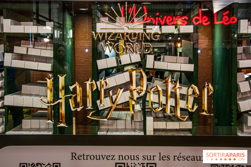 Harry Potter : nos photos du pop-up store Arribas, spécialisé dans le verre, sur les Champs-Elysées