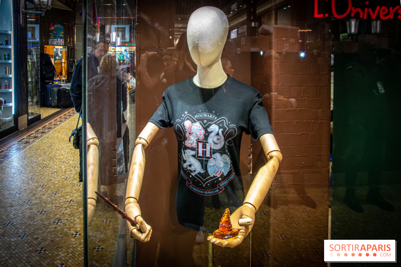 Harry Potter : nos photos du pop-up store Arribas, spécialisé dans le verre, sur les Champs-Elysées