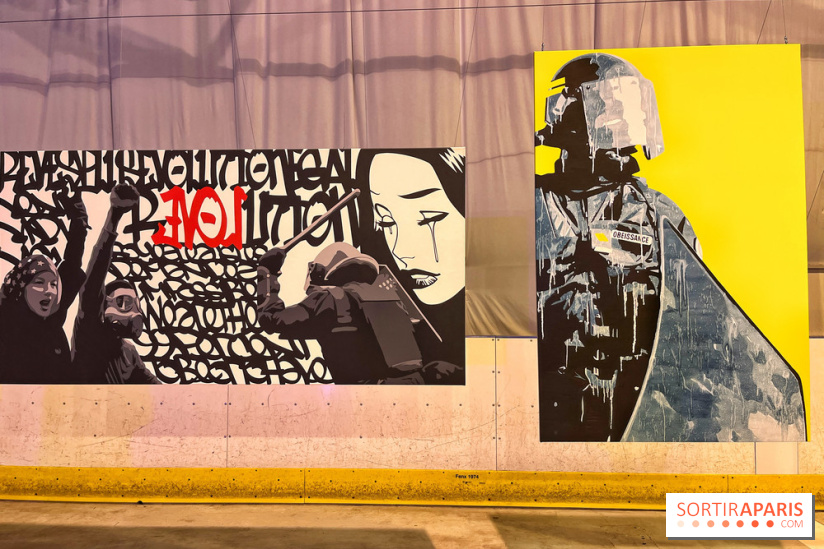 Urbain de Paname, l'exposition street-art à Saint-Ouen avec Banksy, OBEY, Kaws et Invader