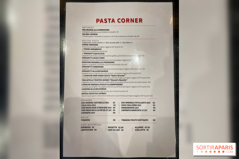 Matt Pokora ouvre son restaurant de pâtes fraîches à Paris, Pasta