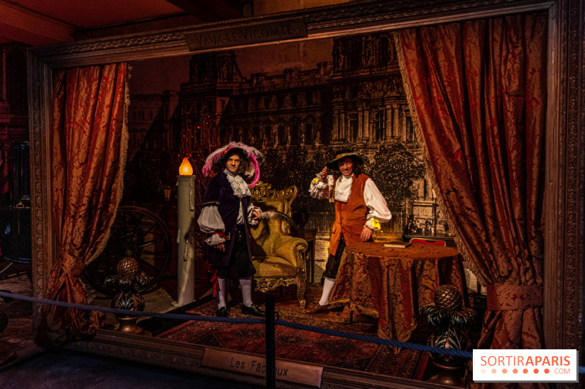 Noël à Vaux-le-Vicomte 2022, les 400 ans de la naissance de Molière - Musée des équipages - l'entrée des artistes