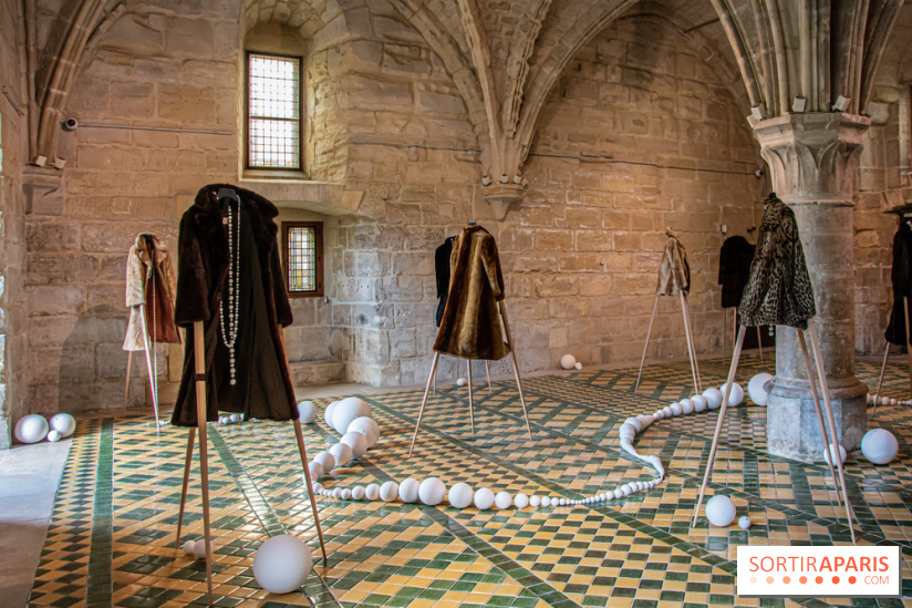 Exposition De Pronfundis Ascendam à l'Abbaye de Maubuisson - nos photos
