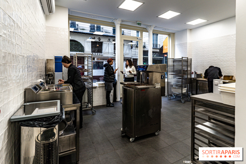 Jade Genin Chocolaterie Paris, atelier - manufacture