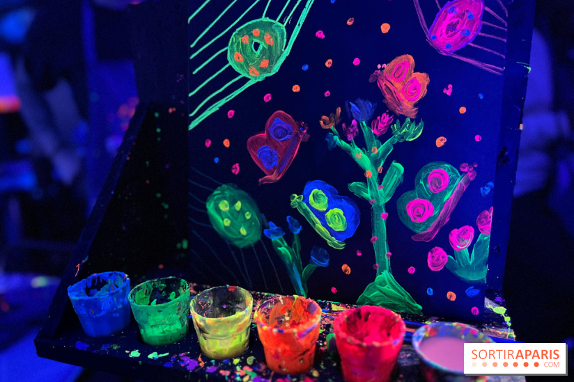 Paint in the Dark, un atelier peinture et cocktails dans le noir débarque à Paris