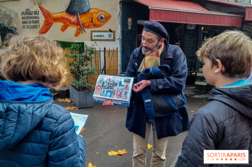 Rallye street art à Belleville avec Paris d'enfants
