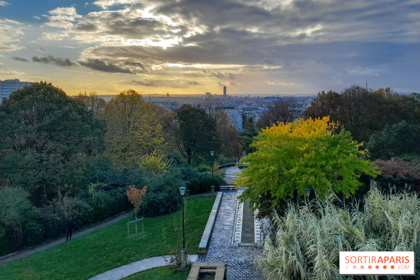 Visuels - Parc de Belleville en automne