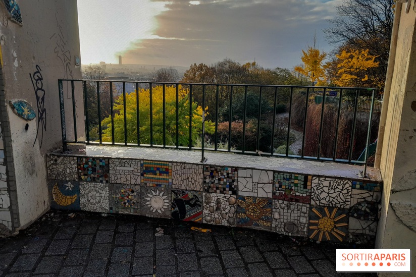 Visuels - Parc de Belleville en automne