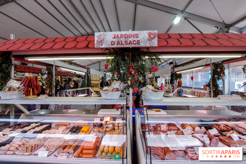 Marché de Noël 2022 alsacien à Gare de l'Est, nos photos