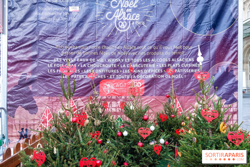 Marché de Noël 2022 alsacien à Gare de l'Est, nos photos