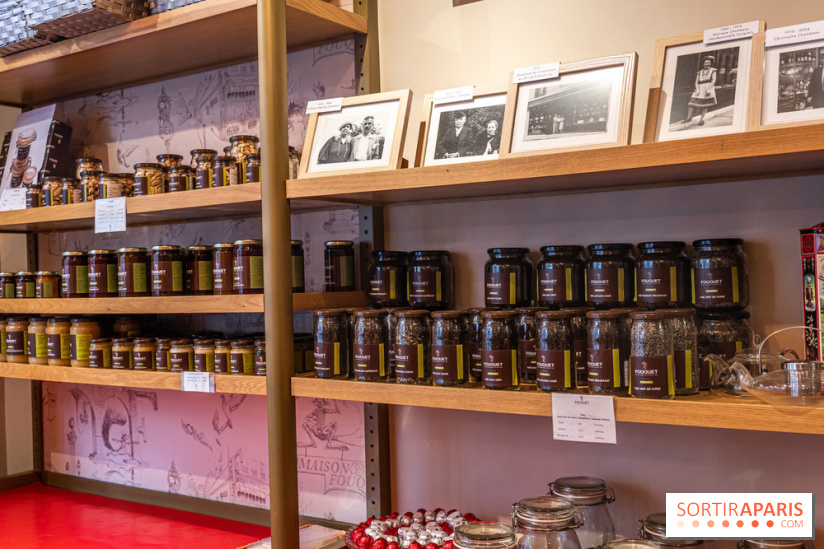 Maison Fouquet, chocolaterie et confiserie artisanale à Paris - confiture - pâte à tartiner