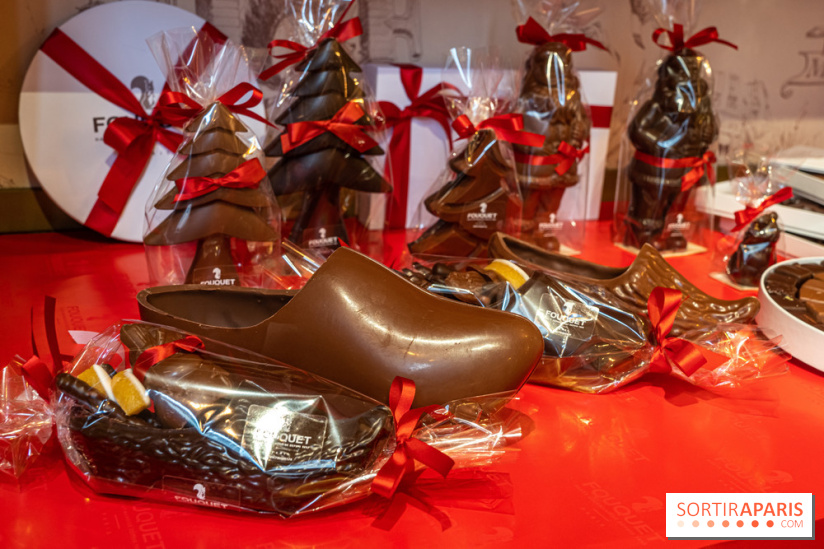 Maison Fouquet, chocolaterie et confiserie artisanale à Paris- chocolat de Noël