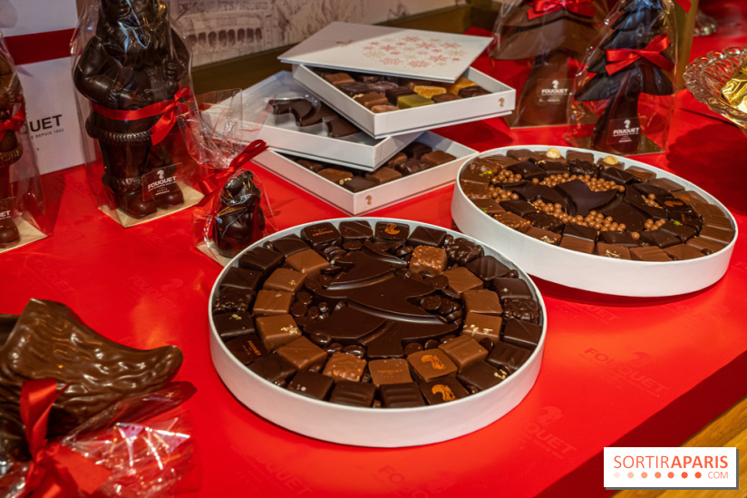Maison Fouquet, chocolaterie et confiserie artisanale à Paris- chocolat de Noël