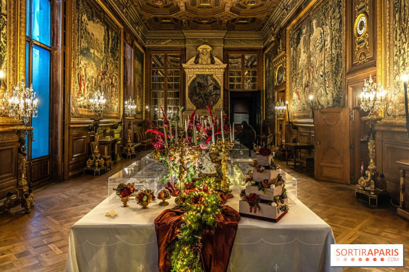 Château de Chantilly Noël 2022 - table Noël