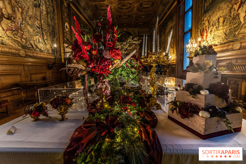 Château de Chantilly Noël 2022 - table Noël