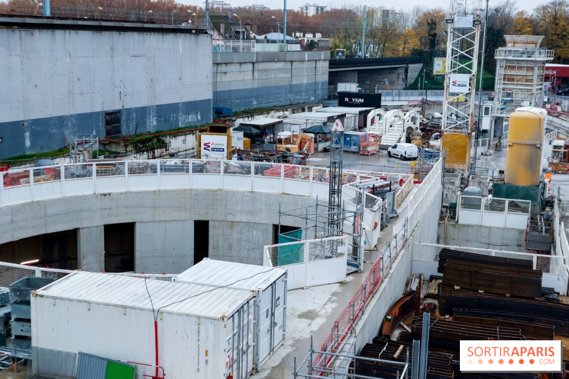 Le Grand Paris Express, visite du chantier de la gare Saint-Maur - Créteil, nos photos