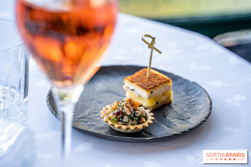 Grande Cascade restaurant 16e - Bois de Boulogne - amuse bouche