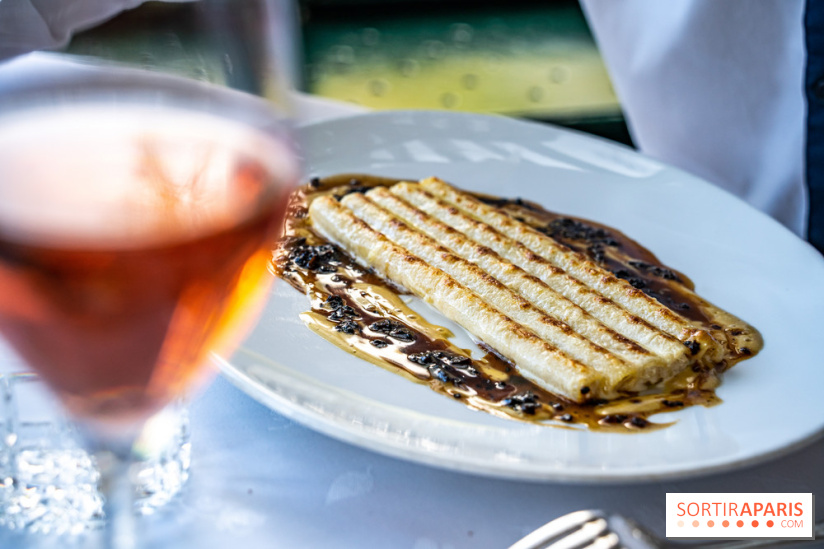 Grande Cascade restaurant 16e - Bois de Boulogne - macaroni céleri rave foie gras truffes