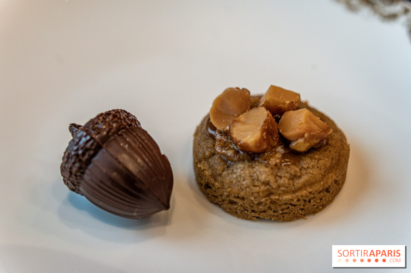 Christmas Pop Up du George V 2022 par Michael Bartoccetti - chocolat - cookie