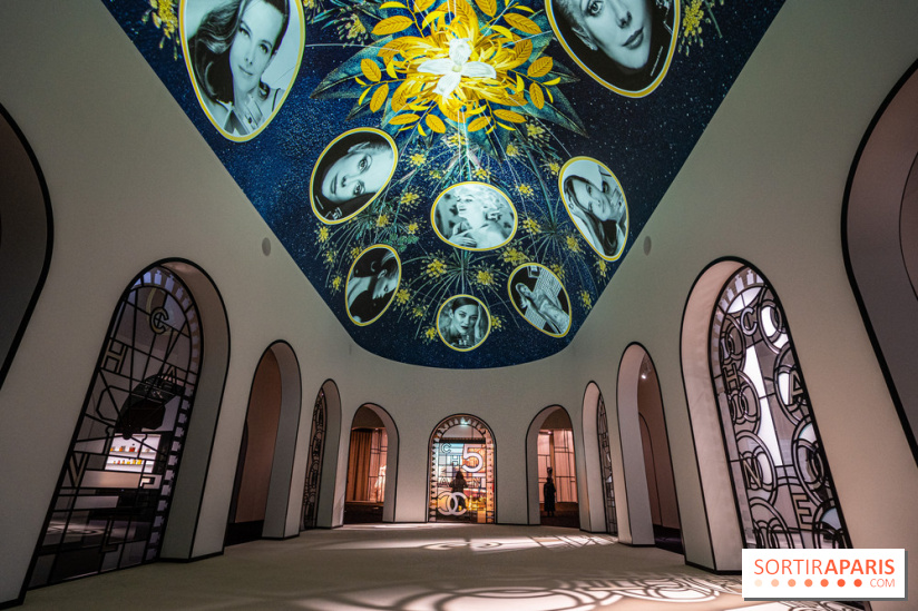 Exposition Le Grand Numéro de Chanel au Grand Palais Éphémère à Paris - vidéo mapping