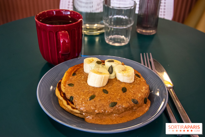 Avocateria Gare de Lyon pancakes praliné noix de cajou