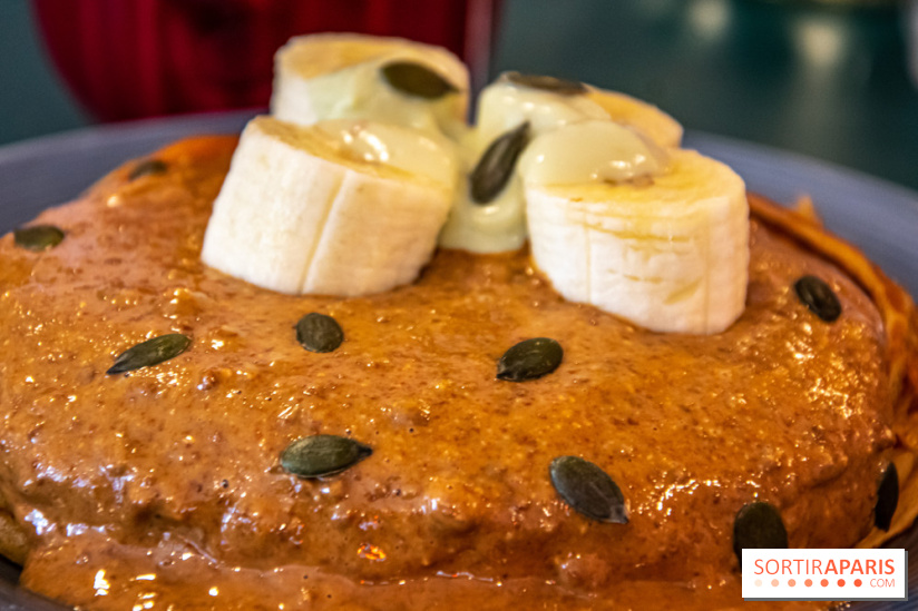 Avocateria Gare de Lyon pancakes praliné noix de cajou