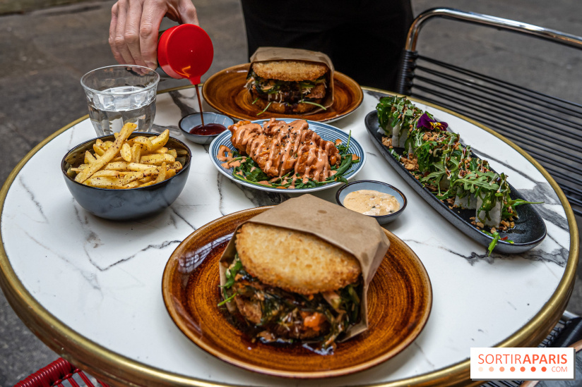 Kimochi restaurant - sushi burger