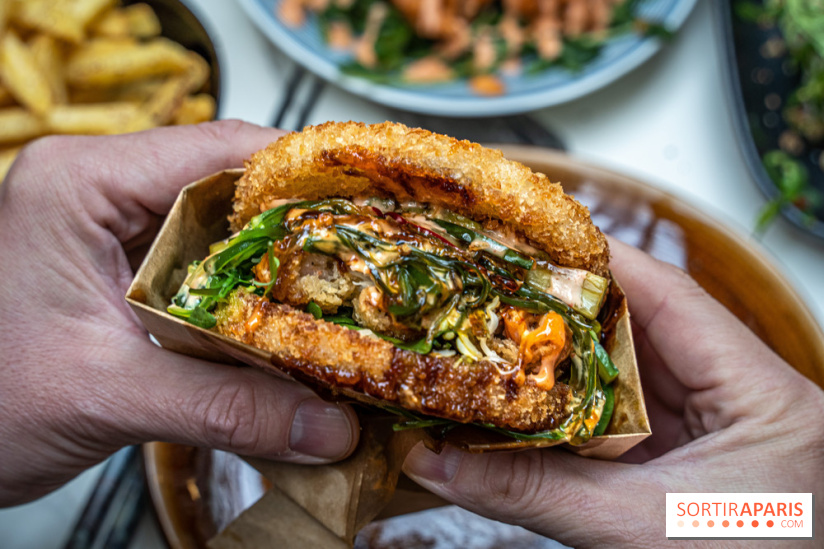 Kimochi restaurant - sushi burger